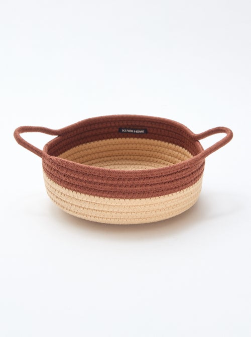 Set di 3 cesti con corda - Kiabi Set di 3 cesti con corda - Kiabi