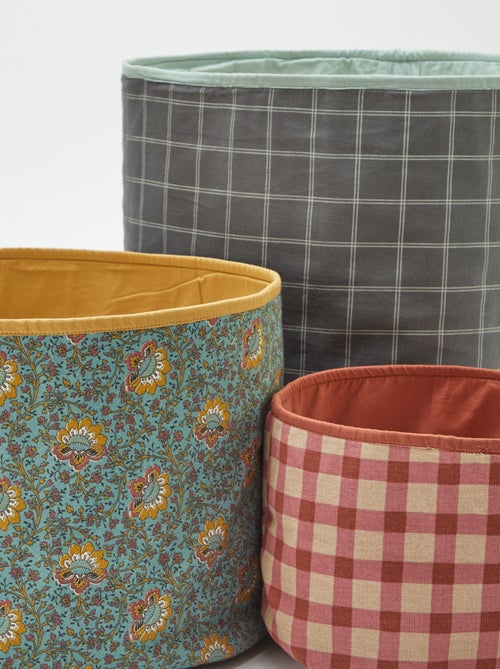 Set di 3 cesti portabiancheria - Kiabi Home - Kiabi