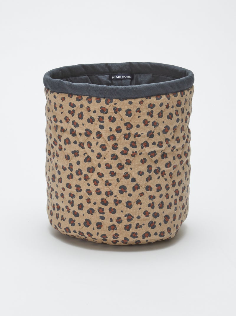 Set di 3 cestini in tessuto - Kiabi Home MARRONE - Kiabi
