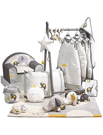 Set di 3 cestini in tessuto di cotone - SAUTHON