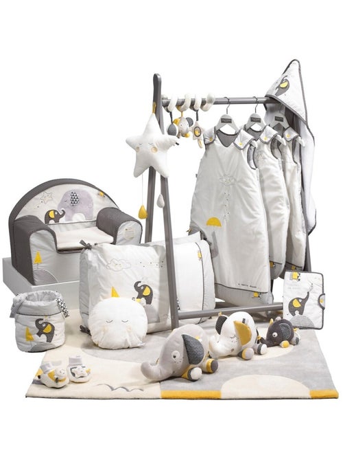 Set di 3 cestini in tessuto di cotone - SAUTHON - Kiabi