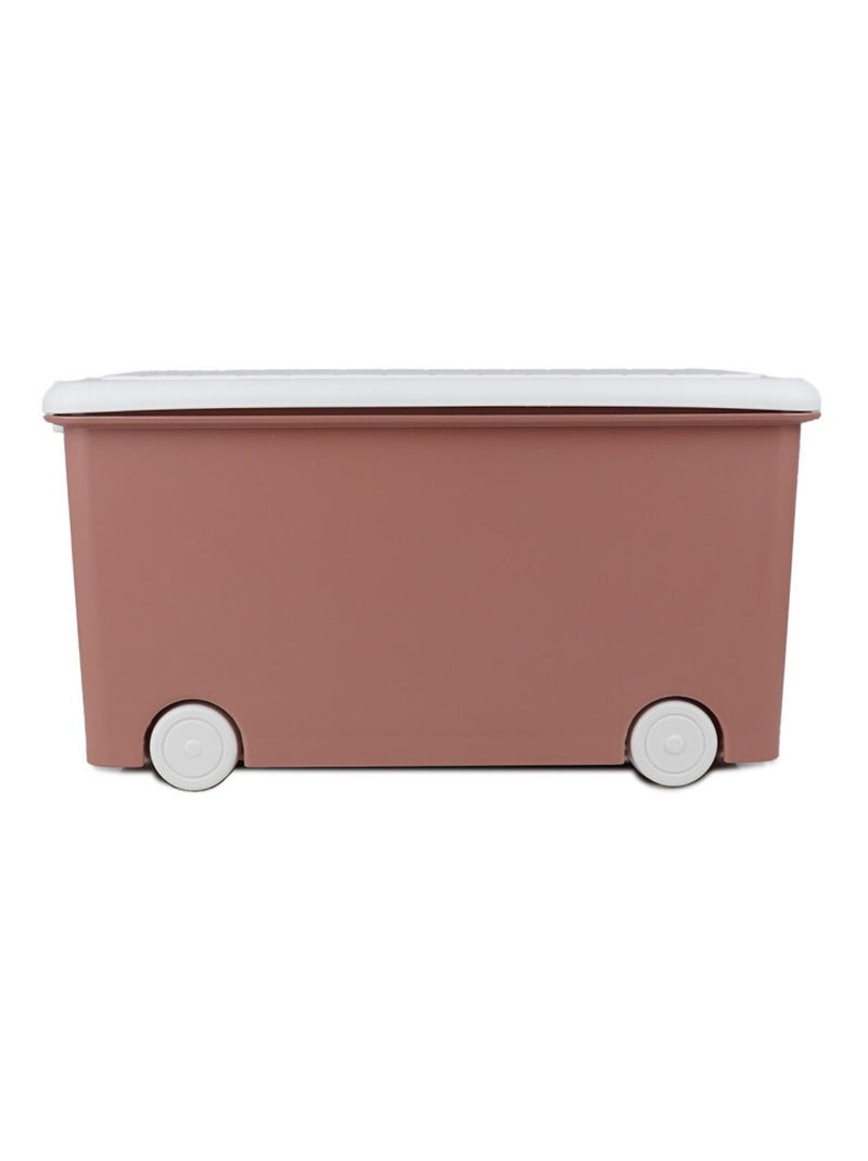 Set di 3 contenitori portaoggetti con ruote Thermobaby PLAYBOX medium Rosa - Kiabi
