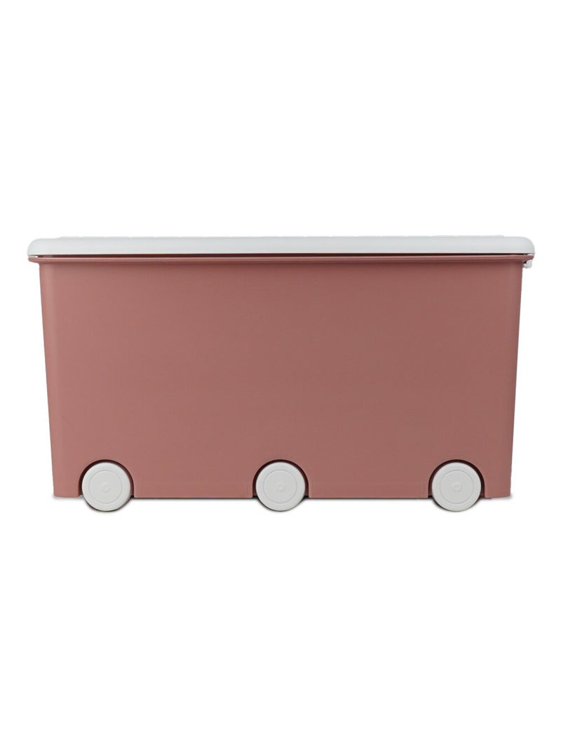 Set di 3 contenitori portaoggetti PLAYBOX maxi con ruote Thermobaby Rosa - Kiabi