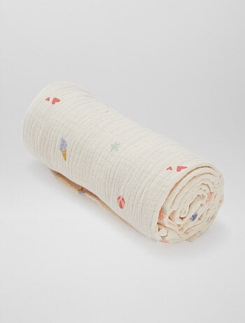 Set di 3 copertine - 2 da 60 x 60 e 1 de 100 x 120 cm