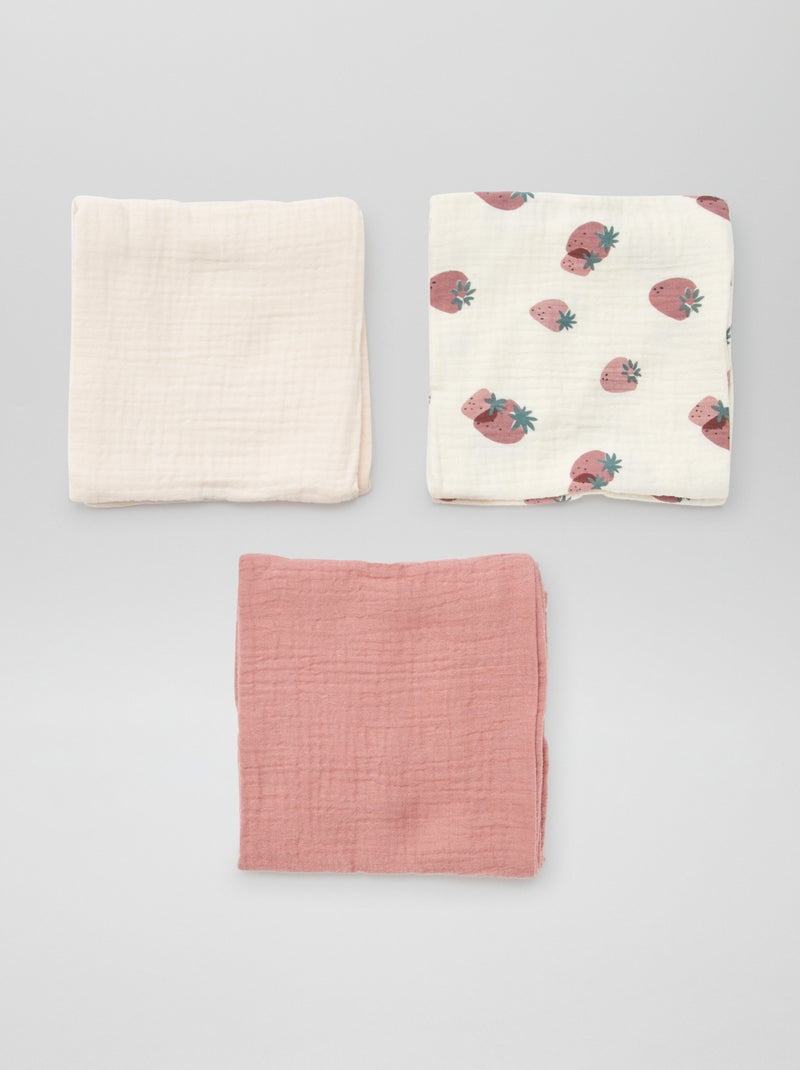 Set di 3 copertine BIANCO - Kiabi