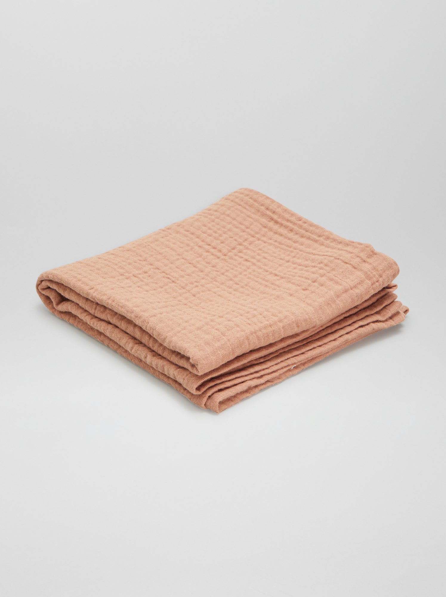 Set di 3 copertine in doppia garza di cotone - BEIGE - 12.00€ - Kiabi