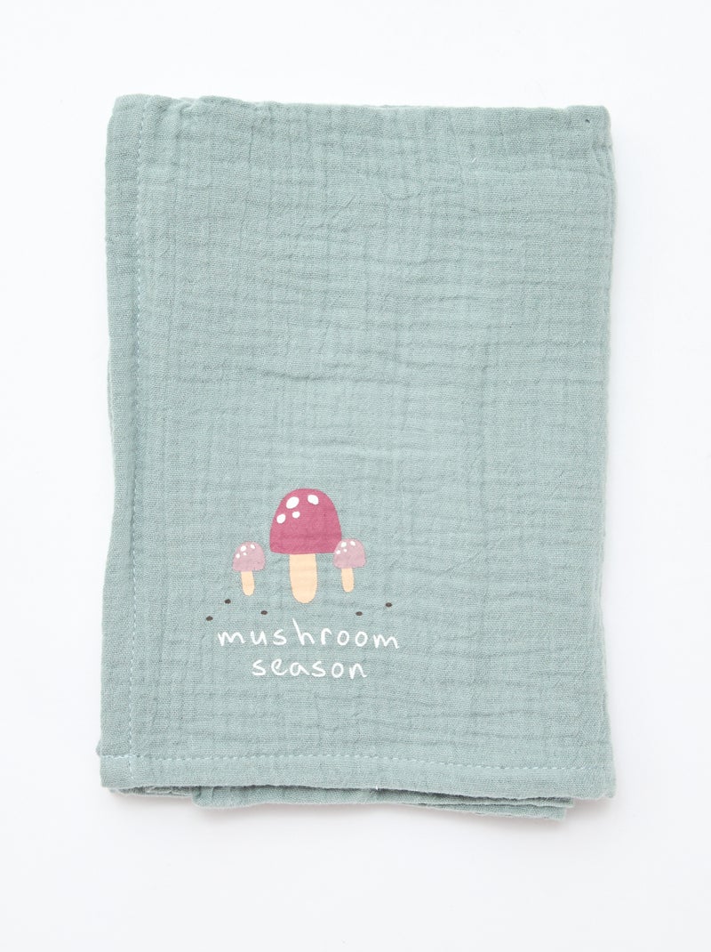 Set di 3 copertine in garza di cotone Bianco - Kiabi