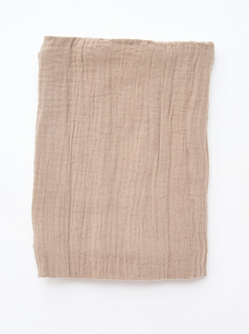 Set di 3 copertine in garza di cotone Bianco - Kiabi