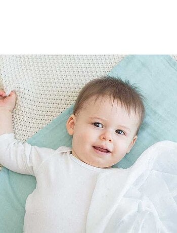 Set di 3 Copertine per neonati con motivo gatti