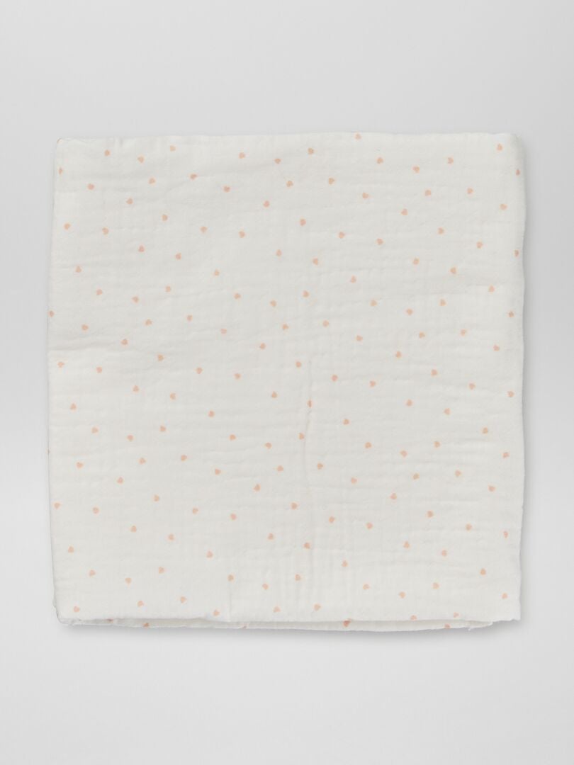 Set di 3 copertine stampate BIANCO - Kiabi
