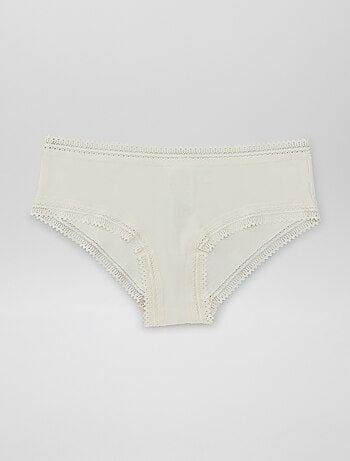 Set di 3 culotte a coste