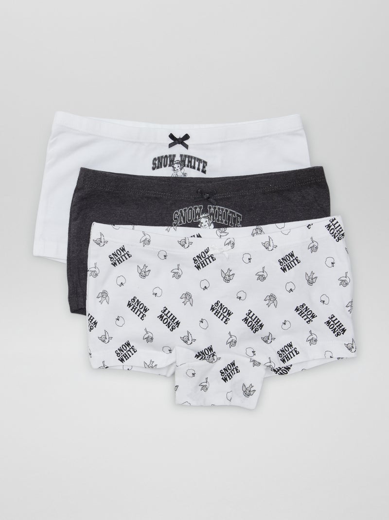 Set di 3 culotte 'Biancaneve' 'Disney' BIANCO - Kiabi