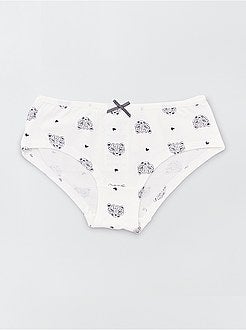 Set di 3 culotte con motivi - Kiabi