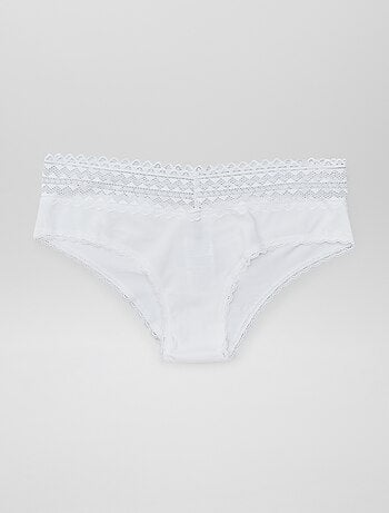 Set di 3 culotte con pizzo