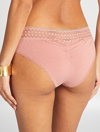 Set di 3 culotte con pizzo