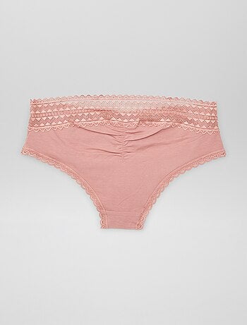 Set di 3 culotte con pizzo