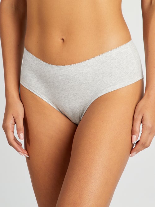 Set di 3 culotte in cotone - Kiabi