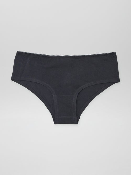 Set di 3 culotte in cotone - Kiabi