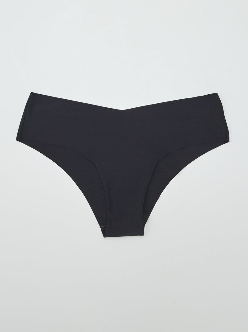 Set di 3 culotte invisibili NERO - Kiabi
