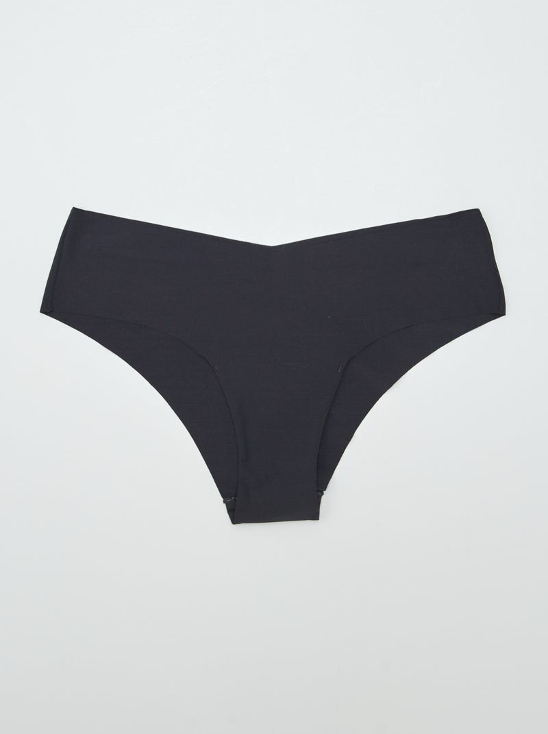 Set di 3 culotte invisibili NERO - Kiabi