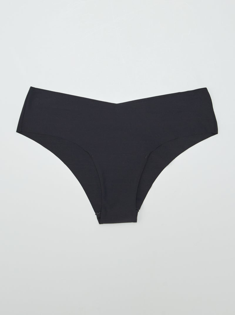 Set di 3 culotte invisibili NERO - Kiabi