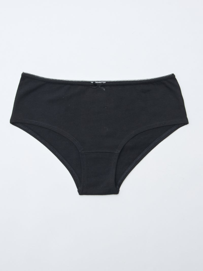 Set di 3 culotte Nero - Kiabi
