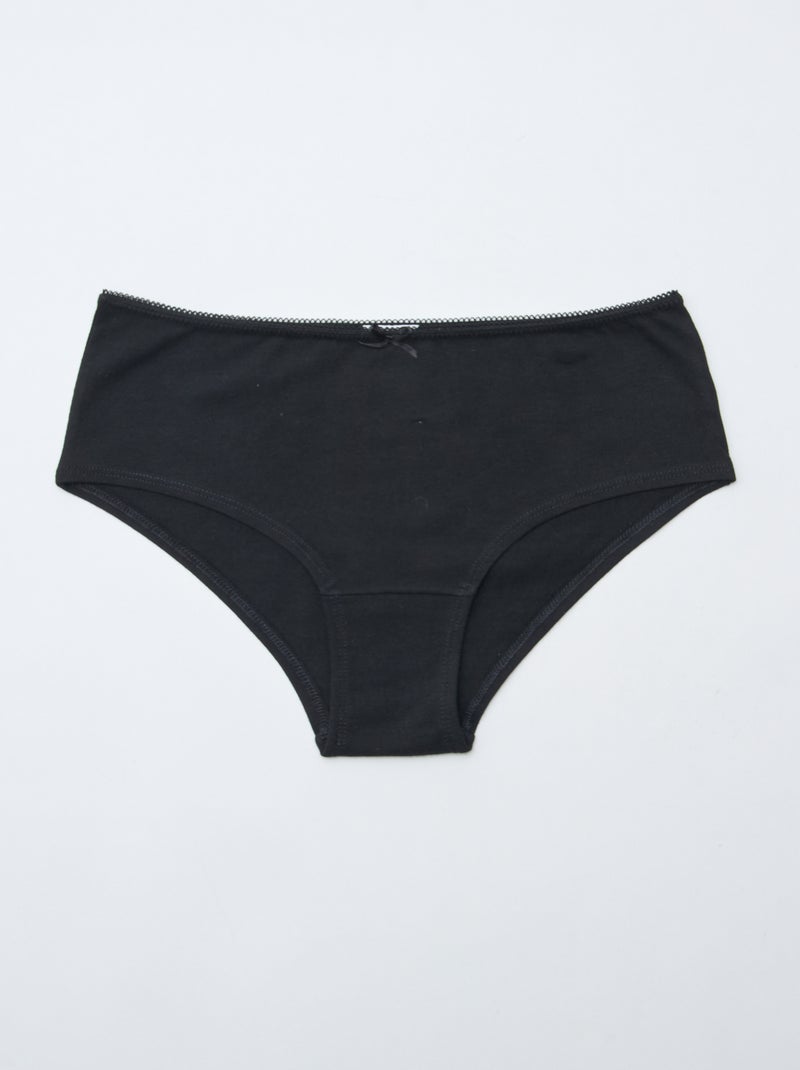 Set di 3 culotte Nero - Kiabi