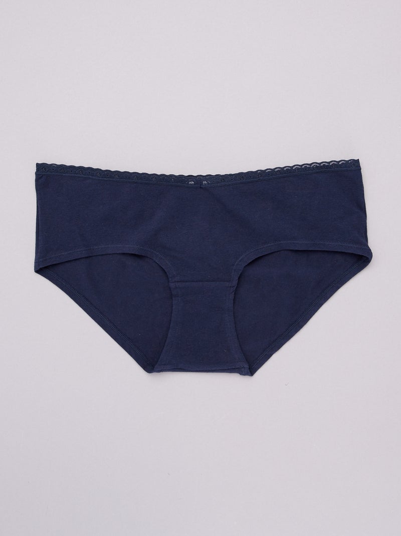 Set di 3 culotte premaman bianco - Kiabi