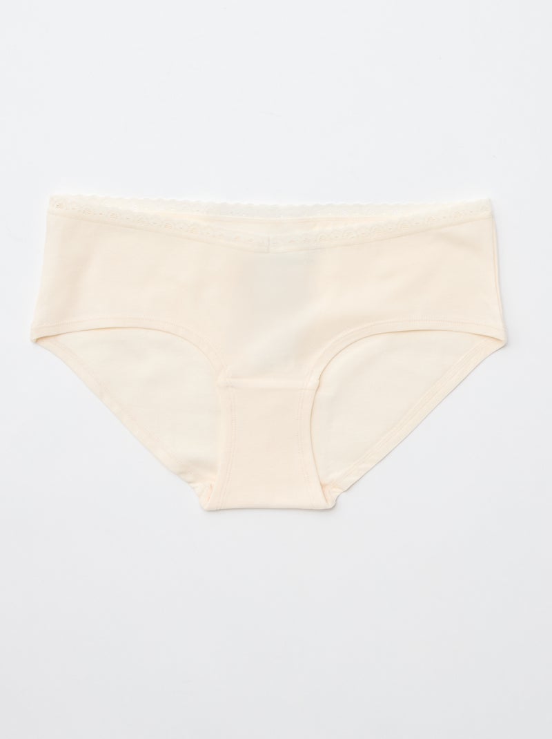 Set di 3 culotte premaman Marrone - Kiabi