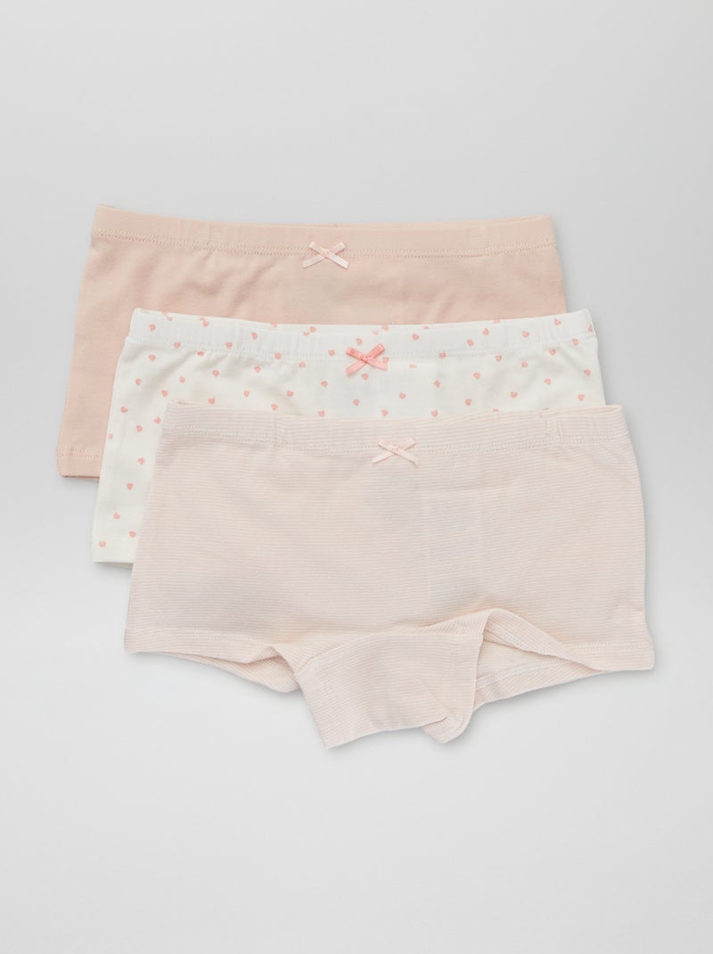 Set di 3 culotte ROSA - Kiabi