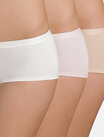 Set di 3 culotte tinta unita 'DIM'