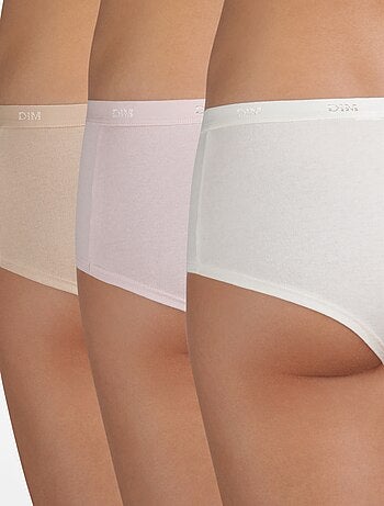 Set di 3 culotte tinta unita 'DIM'