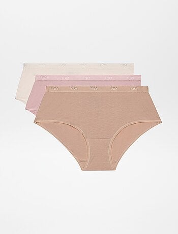 Set di 3 culotte tinta unita 'DIM'
