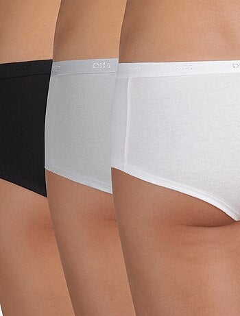 Set di 3 culotte tinta unita 'DIM'
