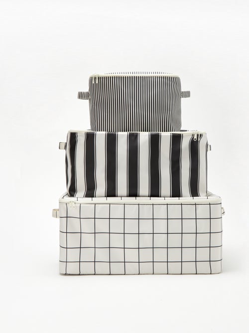 Set di 3 custodie portaoggetti - Kiabi Home - Kiabi