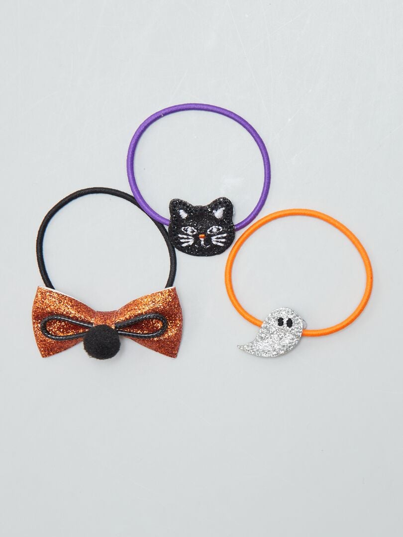 Set di 3 fermagli per capelli - Halloween - Multicolore - Kiabi - 3.00€