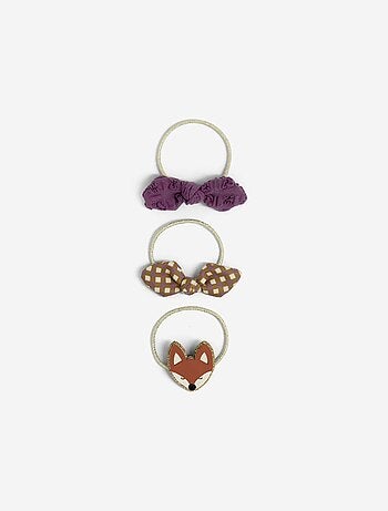 Set di 3 elastici con animali