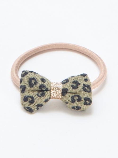 Set di 3 elastici con fiocco fantasia - Kiabi