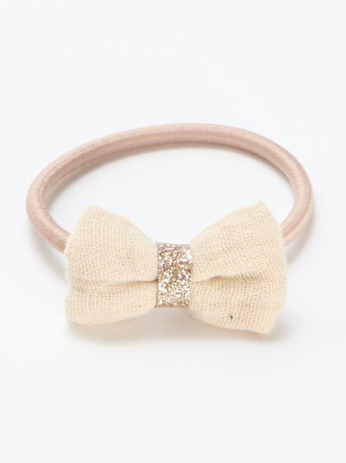 Set di 3 elastici con fiocco fantasia - Kiabi