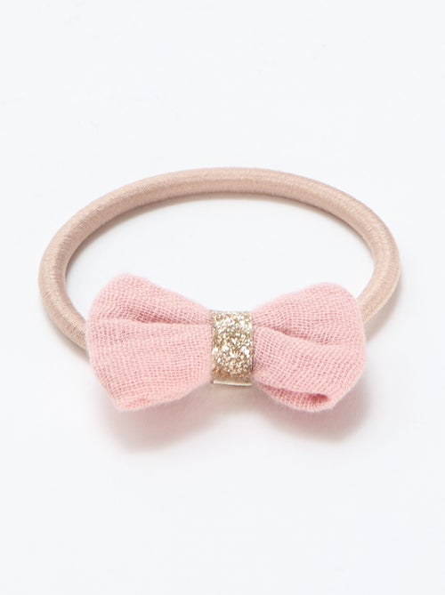 Set di 3 elastici con fiocco fantasia - Kiabi