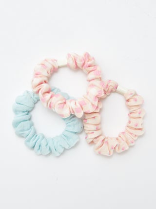 Set di 3 elastici per capelli