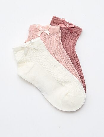 Set di 3 fantasmini con volant