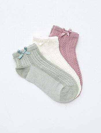 Set di 3 fantasmini con volant