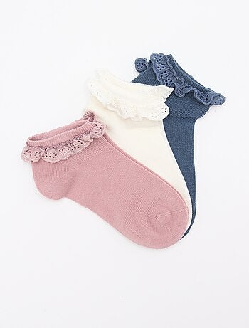 Set di 3 fantasmini da cerimonia con volant