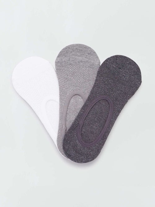 Set di 3 fantasmini in cotone da donna - Kiabi