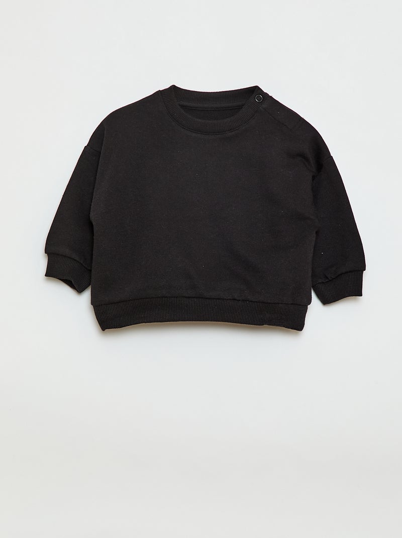 Set di 3 felpe tinta unita Grigio - Kiabi