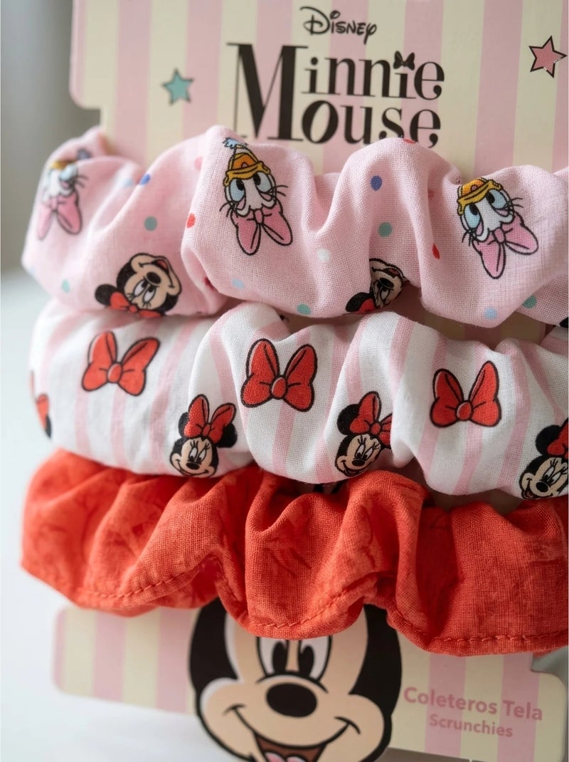 Set di 3 fermacapelli Minnie Mouse Disney Rosa - Kiabi