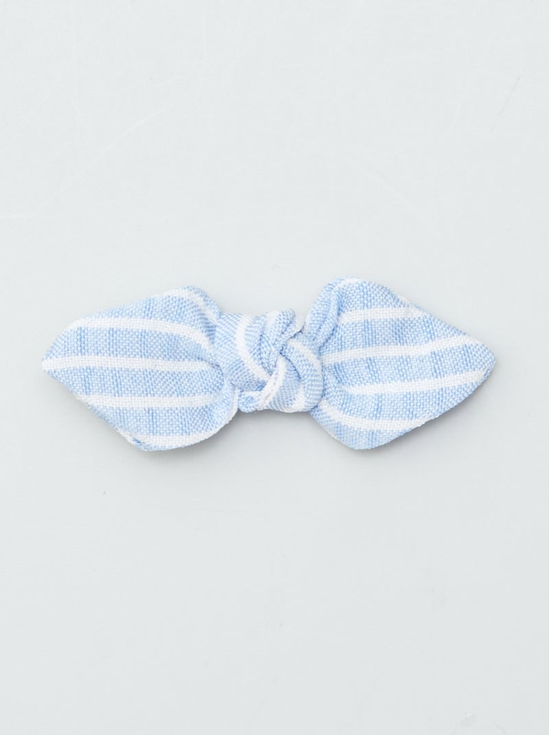 Set di 3 fermagli per capelli con fiocco BLU - Kiabi