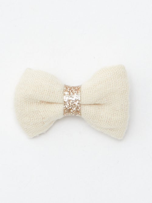 Set di 3 fermagli per capelli con fiocco - Kiabi