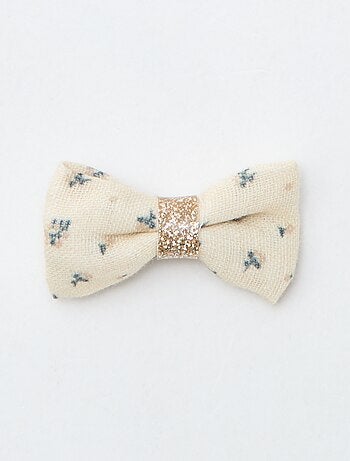 Set di 3 fermagli per capelli con fiocco